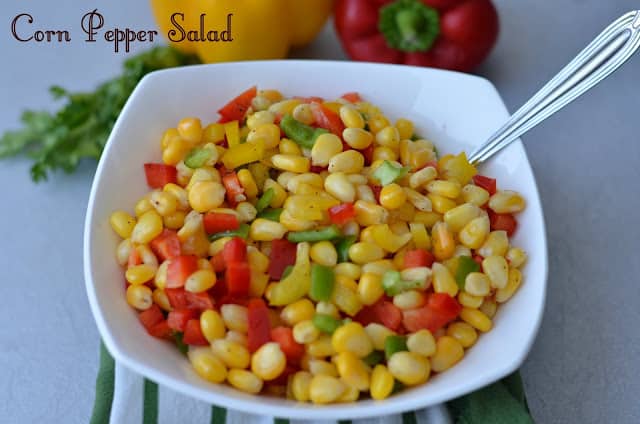 corn pepper salad