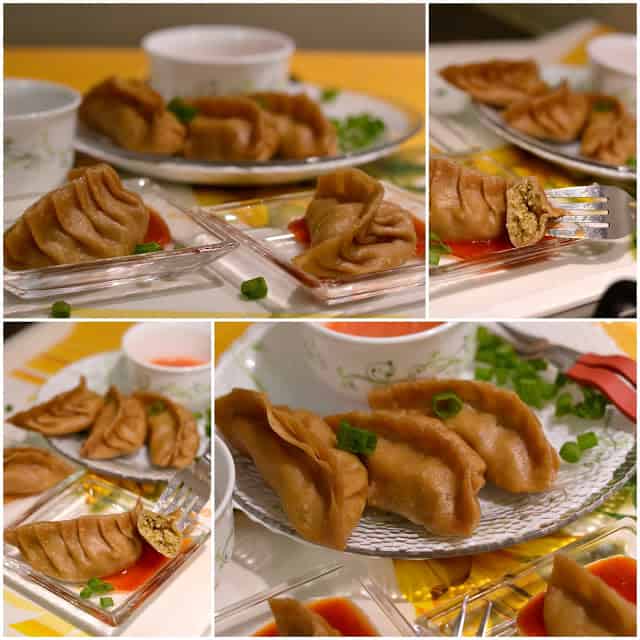 wheat veg momos