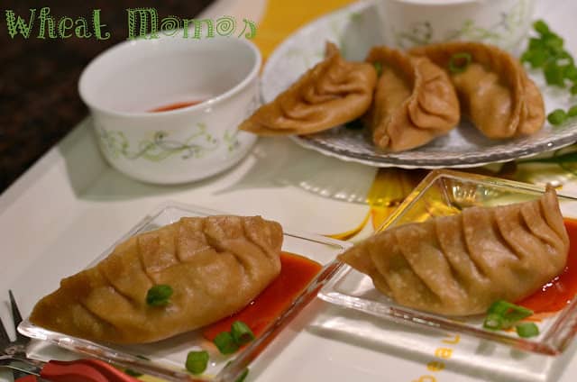 wheat veg momos