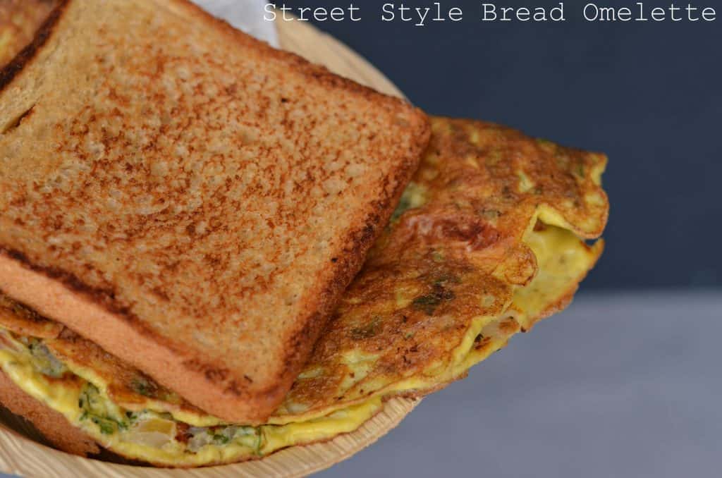 Bread Omelet | How To Make Bread Omelet Bread omelet is one of the famous street food in India with bread slices and eggs mixture. It is simple, quick and so flavorful breakfast in the morning either with tea or milk.