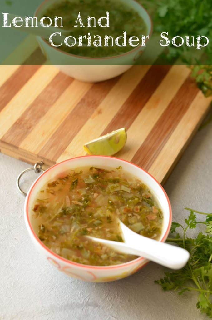 Lemon and coriander soup is easy to make, with herbs like coriander, chopped carrot,cabbage and boil in vegetable stalk. This is so nutritious and flavorful. Lemon and coriander soup is easy to make, with herbs like coriander, chopped carrot,cabbage and boil in vegetable stalk. This is so nutritious and flavorful.