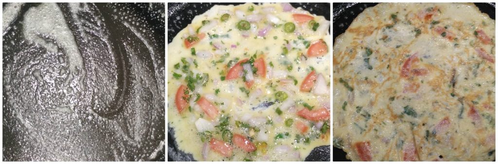 Bread omelet is one of the famous street food in India with bread slices and eggs mixture. It is simple, quick and so flavorful breakfast in the morning either with tea or milk.
