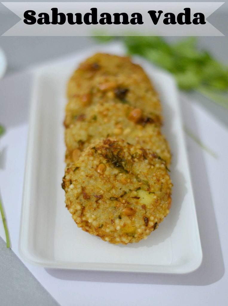 Sabudana Vada | Sago/Tapioca Cutlet Sabudana vada usually served in fasting and festival season in India. These vadas are a preferred item during fasting, especially in Navratra. In Maharashtra, this is specially served at breakfast or snack time. Sabudana vada is also a very easy and quick snack for kids tiffin box, either pack for lunch or in snack time.