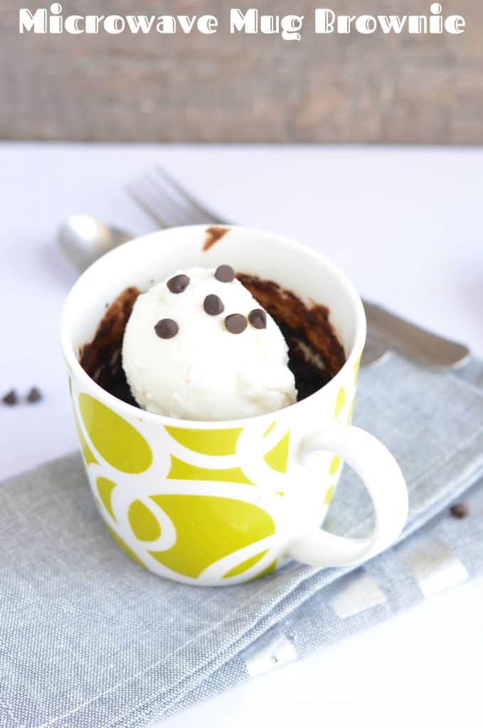 1 Minute Healthy Microwave Mug Brownie Recipe | Eggless Mug Brownie Recipe Microwave mug brownie is very simple and quick process to satiate your cravings for something sweet. A mug brownie or cake has everything like a normal brownie or cake only difference is the quantity which is sufficient enough to bake in a mug. Microwave mug brownie is very handy to prepare in few minutes including preparation.