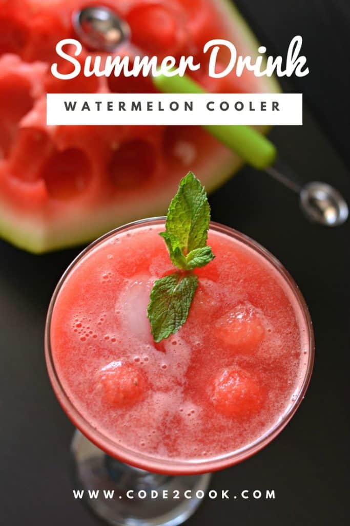 Watermelon Juice Watermelon juice is very simple and quick to prepare at home. Blending fresh watermelon, adding a bit of black salt and roasted cumin powder and your refreshing summer cooler watermelon juice is ready to beat the heat.