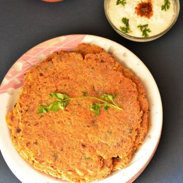 Rajgira paratha is prepared during Navratri fasting days. It is one of the common ingredient used during vrat or fasting days. Rajgira is also known as Amarnath flour.