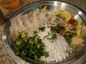 Kuttu ki Tikki or buckwheat cutlet is a healthy, easy to cook and filling cutlet recipe. It is gluten-free, dairy-free and vegan. These cutlets are nutritious, filling and makes a great snack choice for all even on no-fasting days.