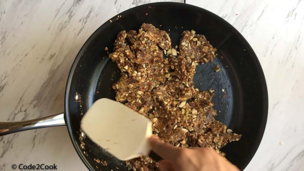 let the mixture cool down a bit