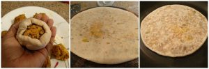 Besan paratha or masala besan paratha is a wonderful Rajasthani paratha recipe which is prepared by stuffing spicy besan or gram flour filling in the whole wheat dough. This paratha is crispy, aromatic and filled with the pickled flavor besan stuffing makes a wholesome meal.