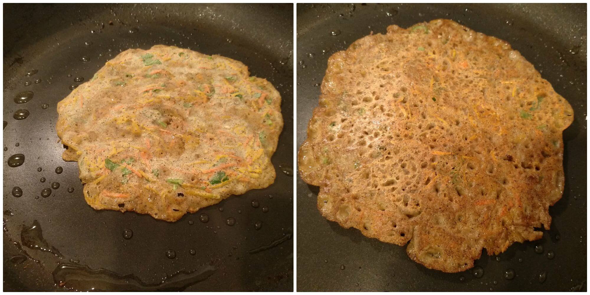 Kuttu ka cheela is a traditional Indian fasting recipe which is not only quick and easy to make but also a vegan and gluten-free cheela recipe. Kuttu, also known as buckwheat flour, is commonly used by the majority of people in India during fasting days, especially in Navratri.