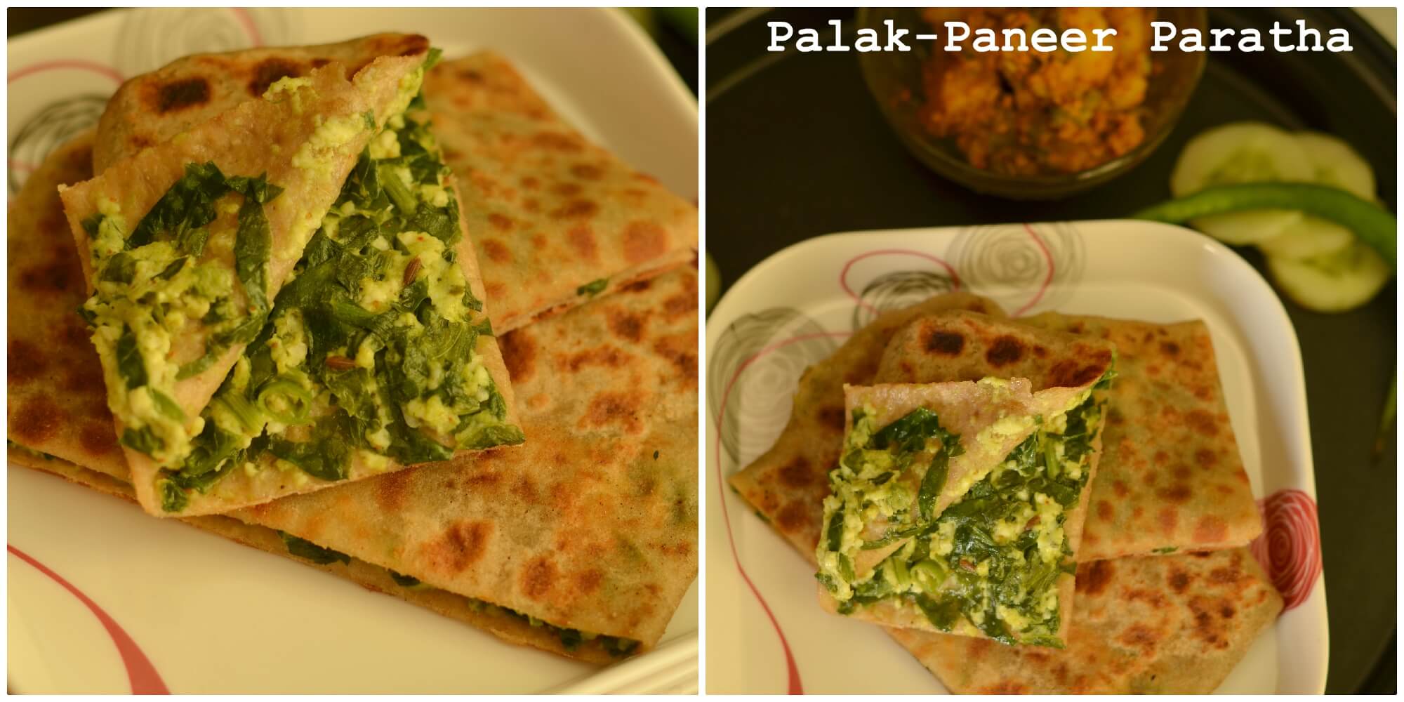 Lifafa Paratha Recipe | Palak Paneer Lifafa Paratha Lifafa paratha or Palak Paneer Lifafa Paratha is a paratha which is of envelope shape and stuffed with palak-paneer filling. Lifafa means envelop or pocket. Filling seasoned with spices, stuffed in the roti(flatbread), sealed like an envelope before cooking on stove top. Basically, a roti folded into a lifafa or pocket shape with filling inside.