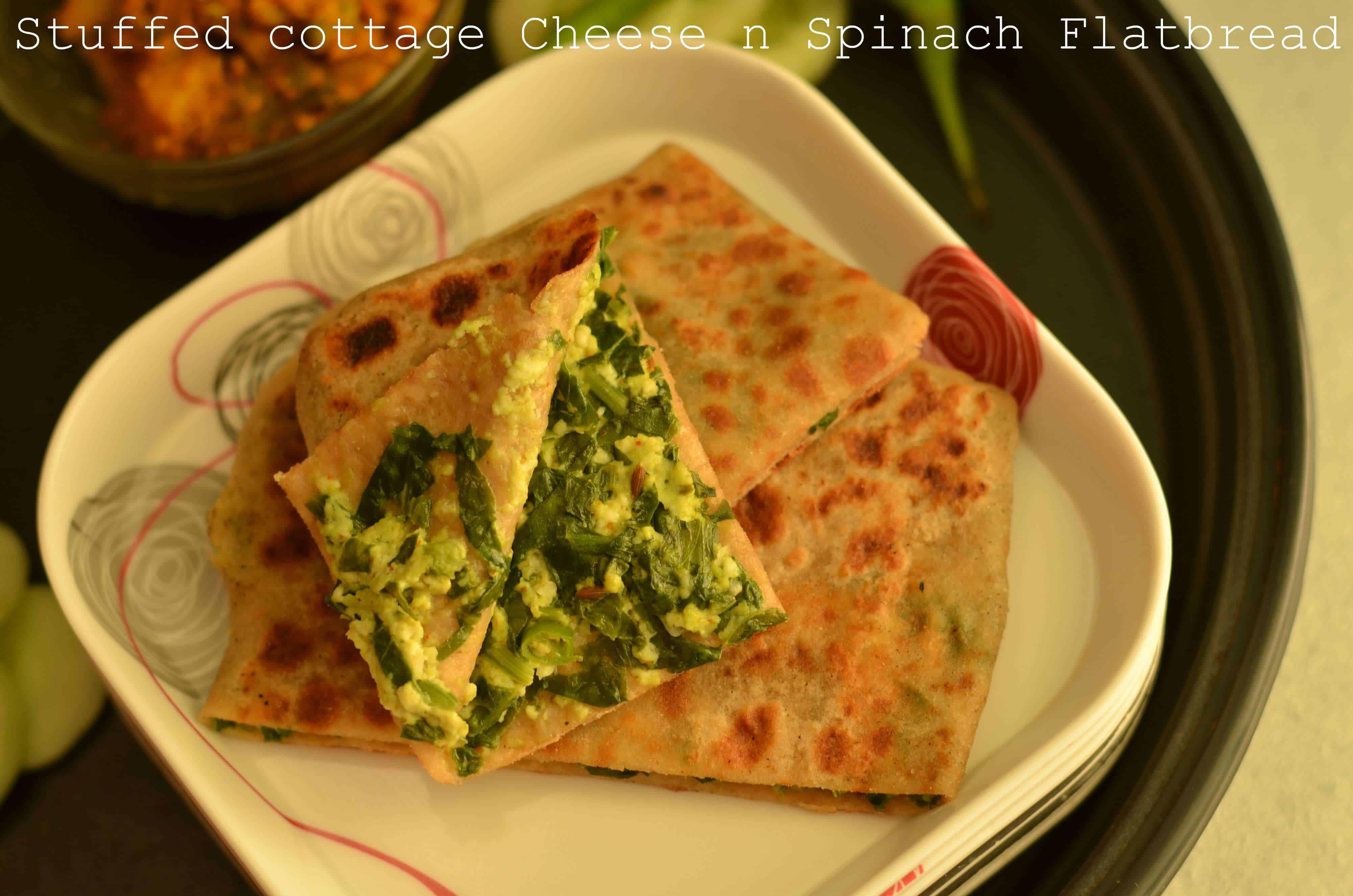 Lifafa Paratha Recipe | Palak Paneer Lifafa Paratha Lifafa paratha or Palak Paneer Lifafa Paratha is a paratha which is of envelope shape and stuffed with palak-paneer filling. Lifafa means envelop or pocket. Filling seasoned with spices, stuffed in the roti(flatbread), sealed like an envelope before cooking on stove top. Basically, a roti folded into a lifafa or pocket shape with filling inside.
