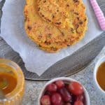 Vrat ka paratha or sama rice paratha is easy and low calories fasting or upvas recipe. This is prepared on fasting days including Navratri, Ekadshi, Janamashtmi. Sama rice paratha is very nutritious, healthy, filling and gluten-free.