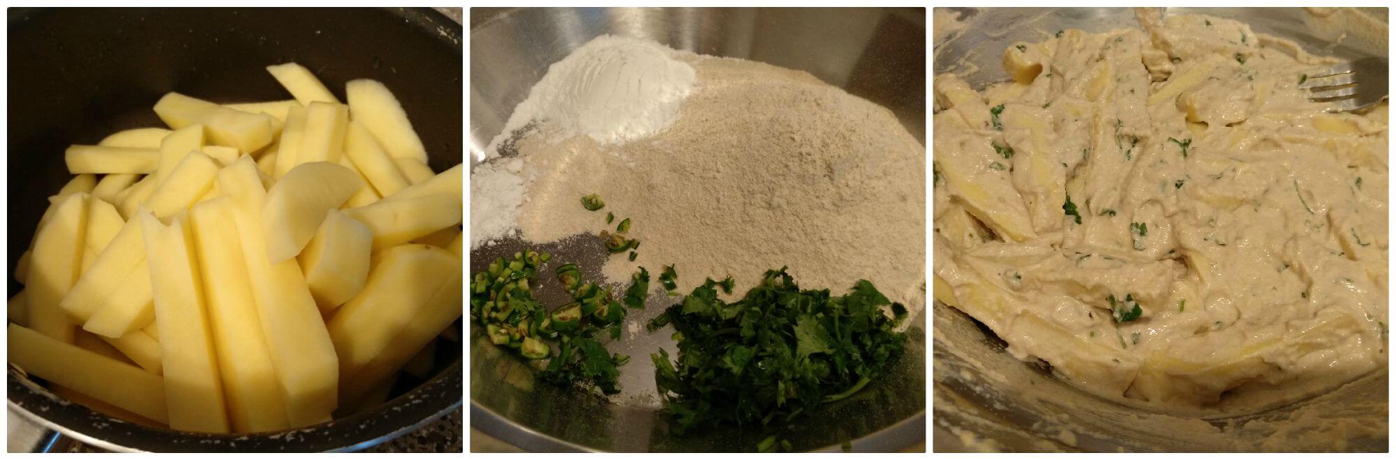 Farali French Fries | Vrat Ke French Fries | Rajgira Flour French Fries Farali french fries or vrat ke french fries are crunchy, crispy, and deep fried snack to make on fasting days. Perfect to have with tea and kids after school snack as well.