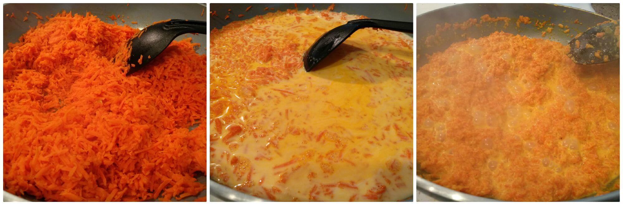 Carrot Halwa With Jaggery | Gajrela Recipe | Gajar Ka Halwa | Carrot Halwa Carrot halwa with jaggery or Gejrela is a popular Indian dessert made with carrot, full-fat milk, ghee, and sugar. For a healthier version, I replaced sugar with jaggery.