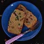 Whole wheat Tutti Frutti cake is eggless, easy to make, soft, moist and a perfect tea time cake. This is a no fail eggless tutti frutti cake recipe to make at home.