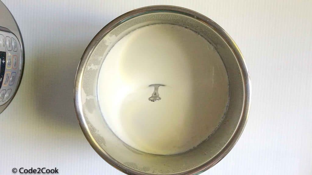 yogurt click straight after the incubation