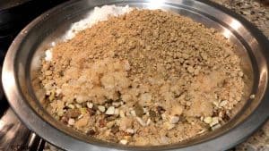 jaggery & cardamom powder added.
