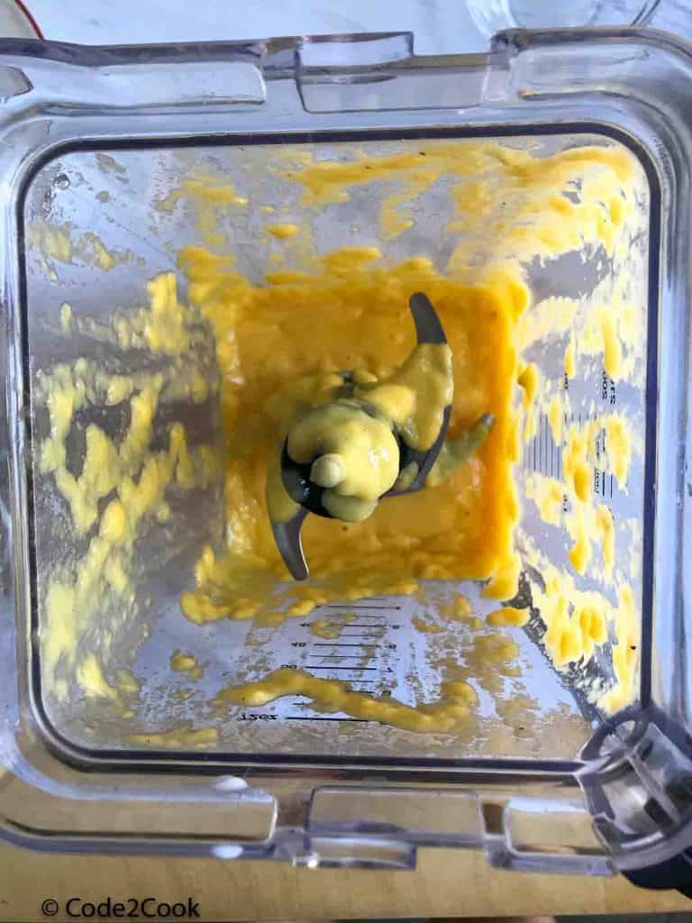 click after blending