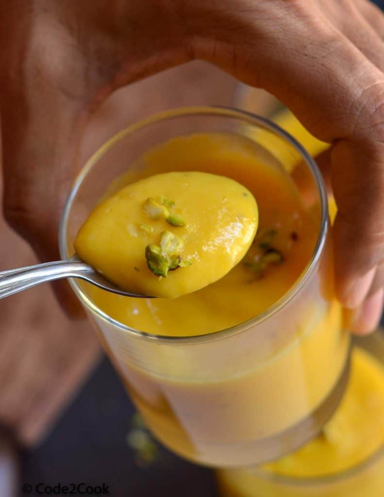 a spoonful aamras clicked